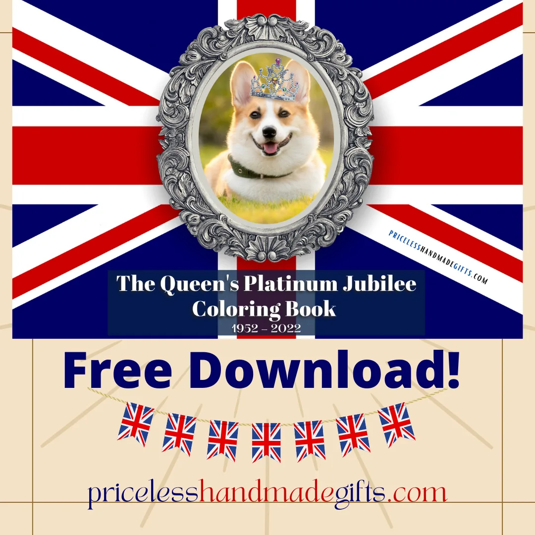 The Queen's Platinum Jubilee Coloring Sheets