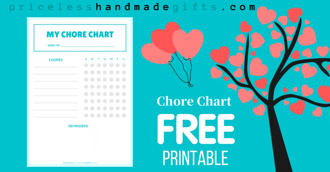Free Printable Chore Chart