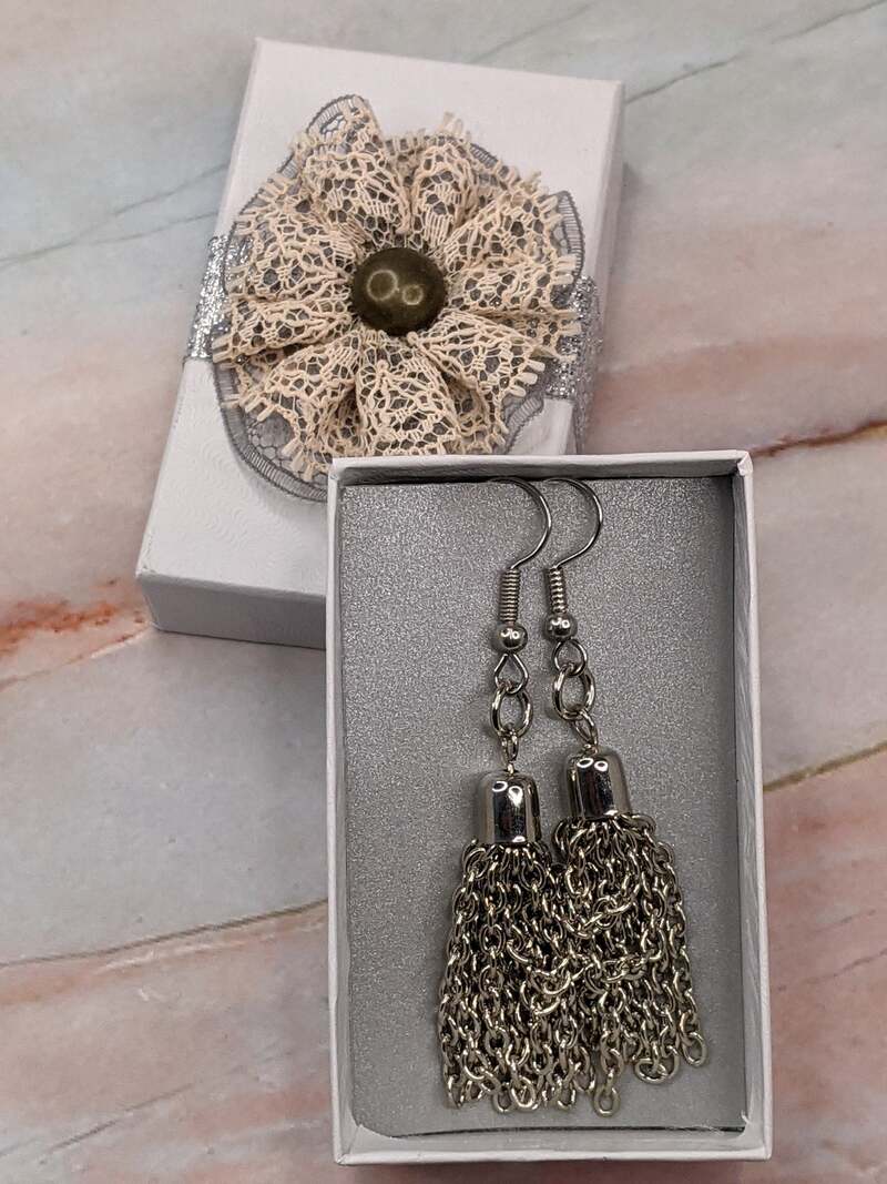 Chain Fringe Earrings