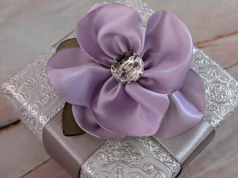 Lilac Flower Clip
