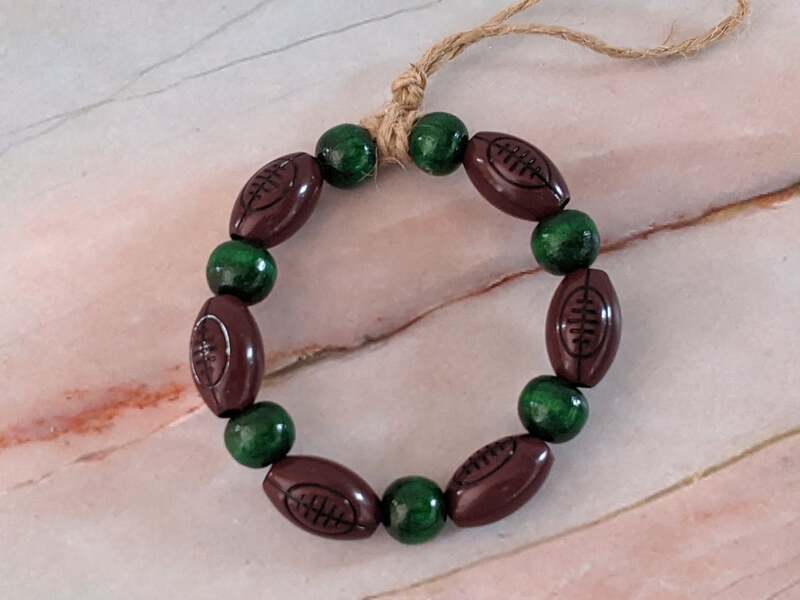 Football Gift Topper Ornament