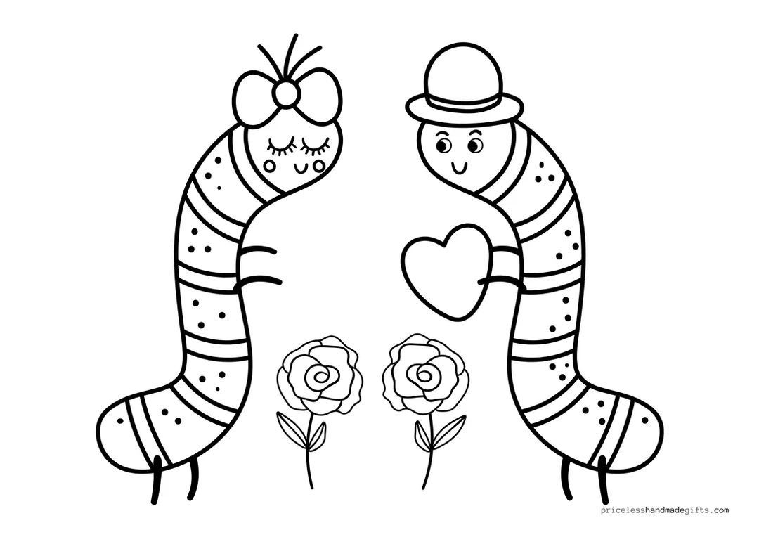 Valentine's Day Coloring Pages